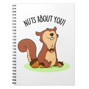 Cuaderno Locos por ti divertido castigo de ardilla