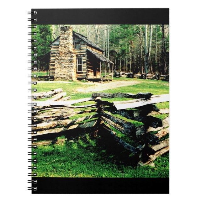 Cuaderno Log Cabin at Cades Cove (Frente)