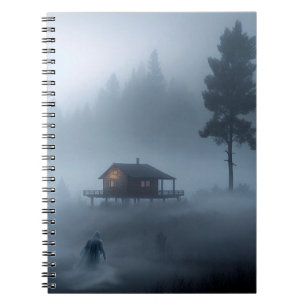 Cuaderno Log Cabin by the Haunted Lake