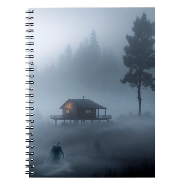 Cuaderno Log Cabin by the Haunted Lake (Frente)