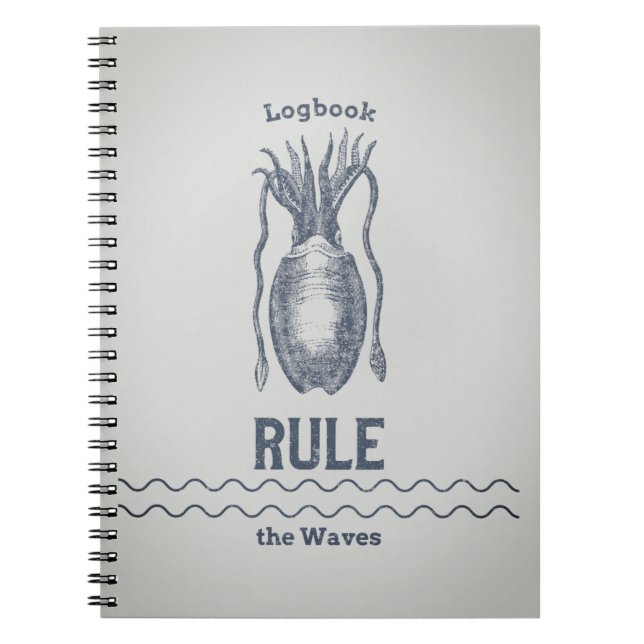 Cuaderno Logbook, registro del capitán (Frente)