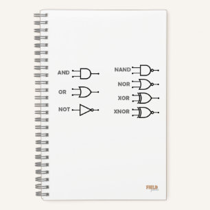 Cuaderno Logic Gates White