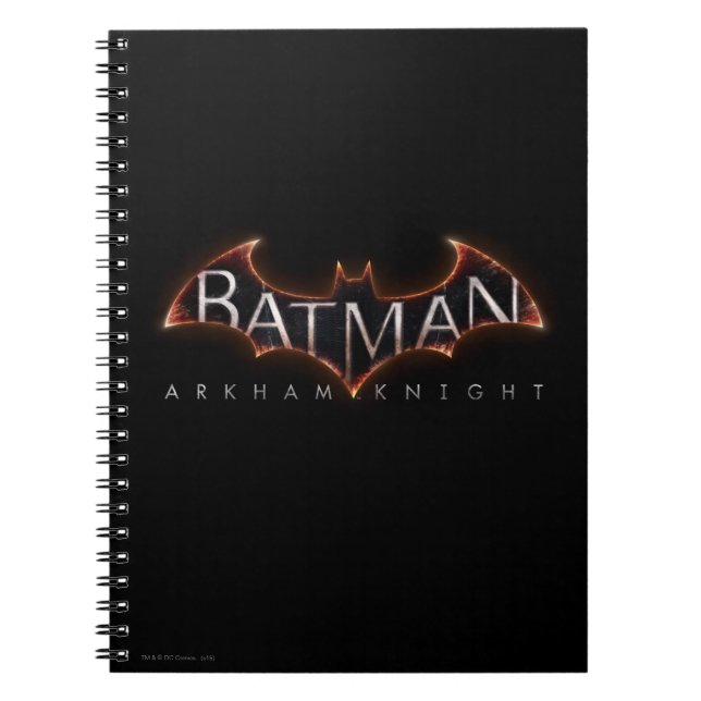 Cuaderno Logo de Batman Arkham Knight (Frente)