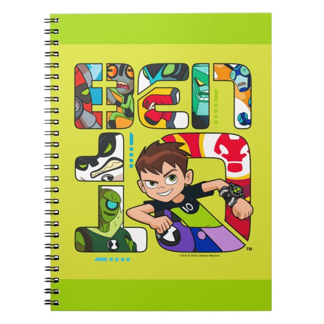 Cuaderno Logo de Ben 10 Alien (Frente)