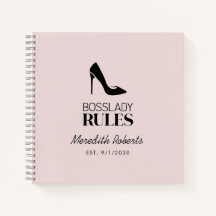 Logo de Boss Lady Stiletto Rubor personalizado