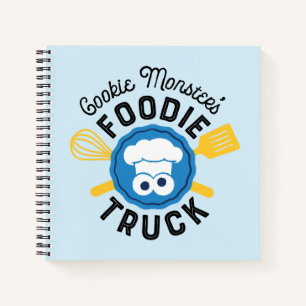 Cuaderno Logo de Cookie Monster's Foodie Truck