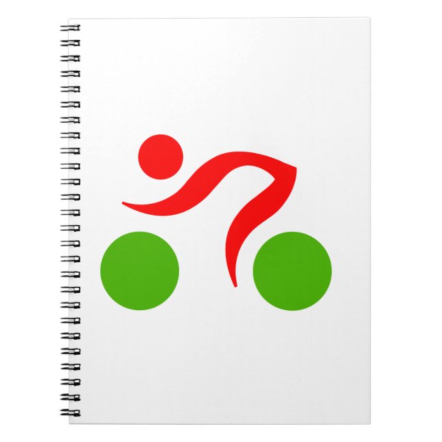 Cuaderno Logo de Cycling cool (Frente)