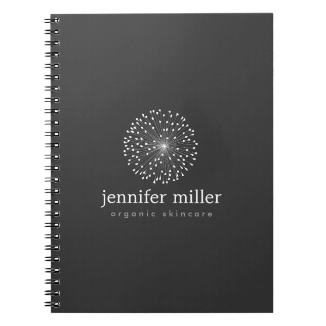 Cuaderno LOGO DE DANDELION STARBURST en Personalizable BLAN (Frente)
