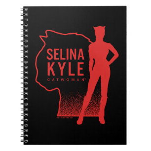 Cuaderno Logo de esquema Selina Kyle Catwoman