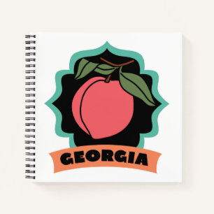 Cuaderno Logo de Georgia Peach