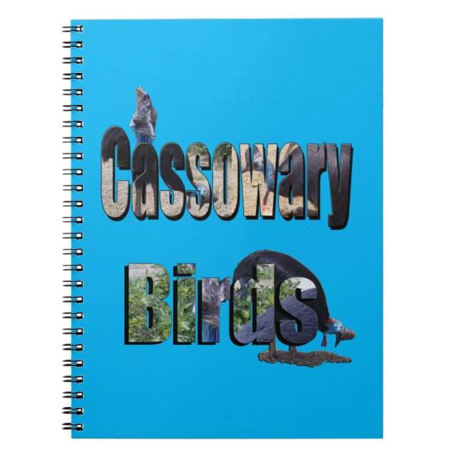 Cuaderno Logo de imagen de aves vasculares, (Frente)