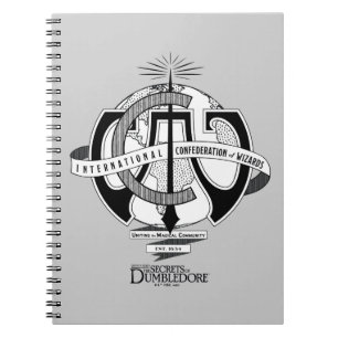 Cuaderno Logo de la Confederación Internacional de Asisten