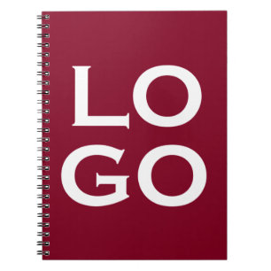 Cuaderno Logo de la empresa o del Personalizado de negocios