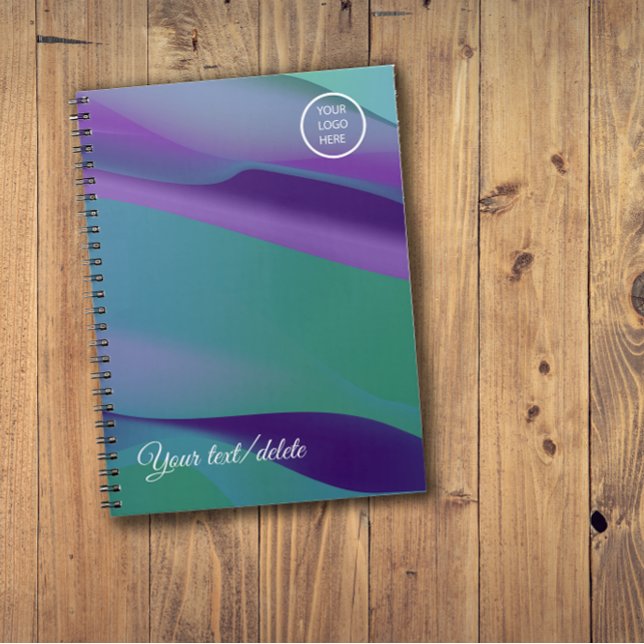Cuaderno Logo de nombre violento morado Portátil de foto es (Subido por el creador)