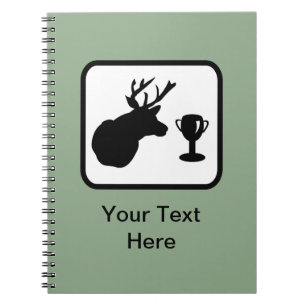 Cuaderno Logo de personalizable Hunter