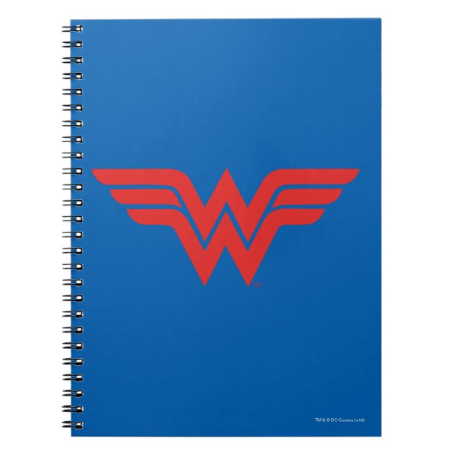 Cuaderno Logo de Red Wonder Woman (Frente)