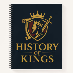 Cuaderno Logo de Regal escudo con corona de rey y espada