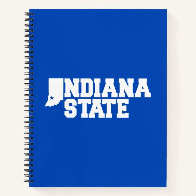 Cuaderno Logo del estado de Indiana (Anverso)