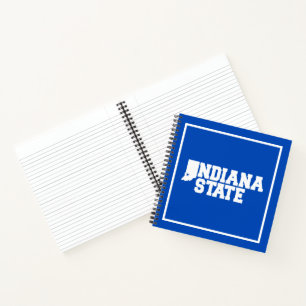Cuaderno Logo del estado de Indiana