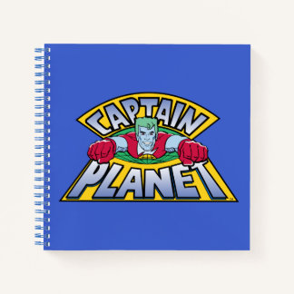 Cuaderno Logo del planeta capitán