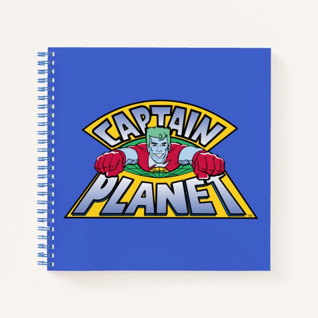 Cuaderno Logo del planeta capitán (Anverso)