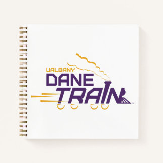 Cuaderno Logo del Tren de Dane de la UAlbany
