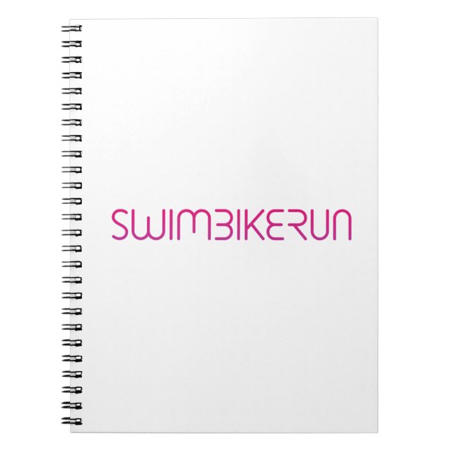 Cuaderno Logo genial de Triatlón para todos los amantes del (Frente)