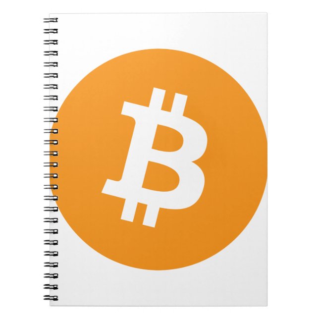 Cuaderno Logo original de Bitcoin (BTC) (Frente)