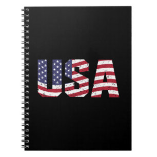 Cuaderno Logo Patriótico "All American"