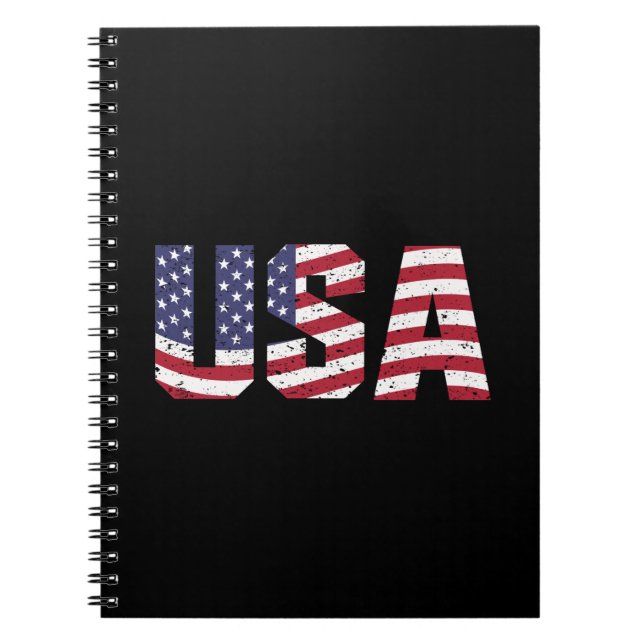 Cuaderno Logo Patriótico "All American" (Frente)