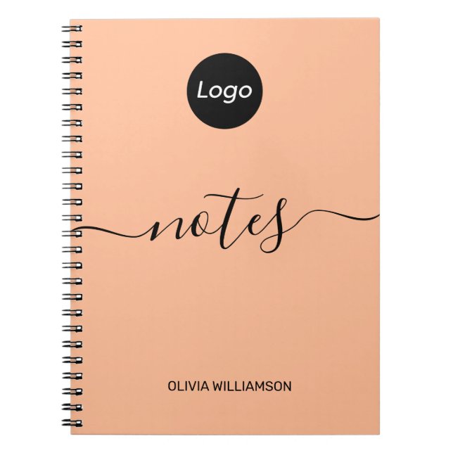 Cuaderno Logo Peach Professional Business (Frente)