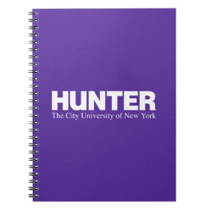 Cuaderno Logotipo Académico de Hunter College CUNY