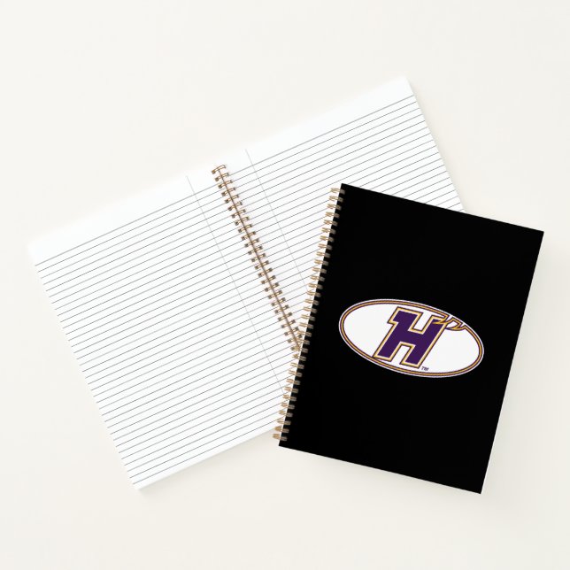 Cuaderno Logotipo Atlético Hunter College Hawks (Interior)