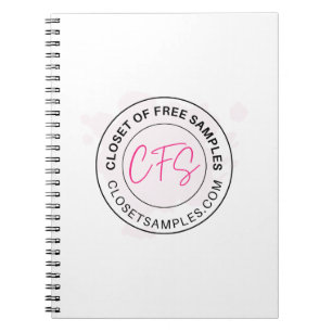 Cuaderno Logotipo Closet of Free Samples 2021 Edition