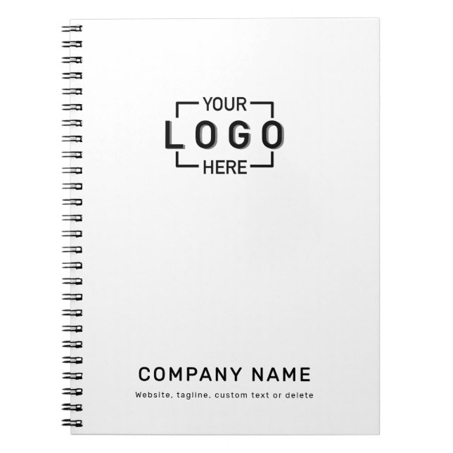 Cuaderno Logotipo comercial de personalizado (Frente)