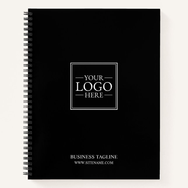 Cuaderno Logotipo comercial de personalizado con texto Pers (Anverso)