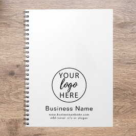 Cuaderno Logotipo comercial de personalizado Oficina modern