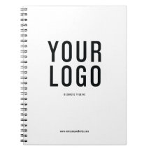 Logotipo comercial moderno Promoción blanca