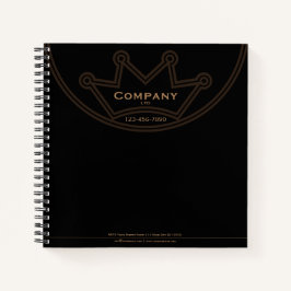 Cuaderno Logotipo Crown
