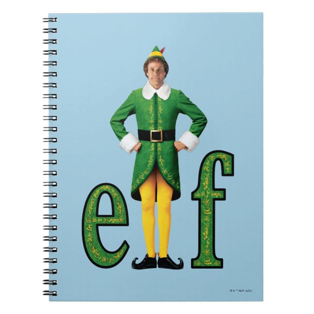 Cuaderno Logotipo de Buddy the Elf Movie (Frente)