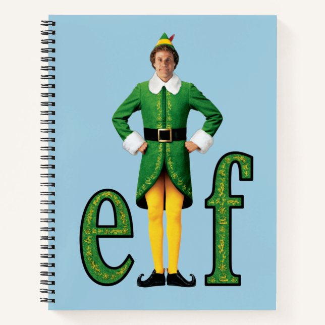 Cuaderno Logotipo de Buddy the Elf Movie (Anverso)