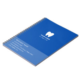 Cuaderno Logotipo de dentista minimalista