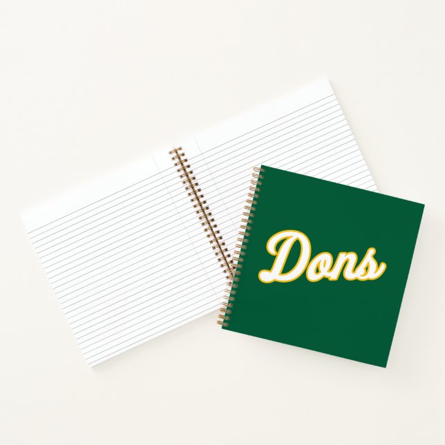 Cuaderno Logotipo de Dons Script (Interior)