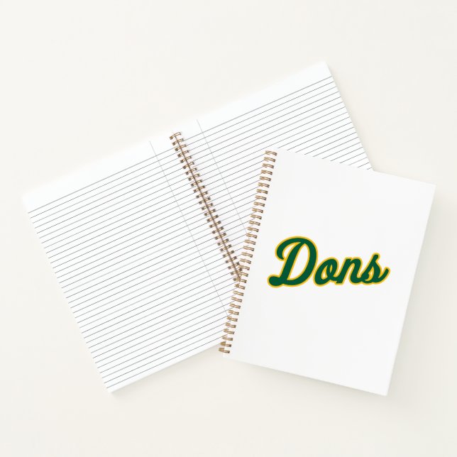 Cuaderno Logotipo de Dons Script (Interior)