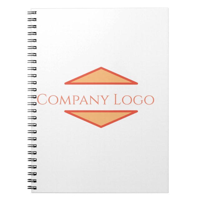 Cuaderno Logotipo de empresa personalizado (Frente)