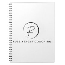 Logotipo de firma de coaching de Russ Yeager