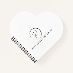 Cuaderno Logotipo de firma de coaching de Russ Yeager