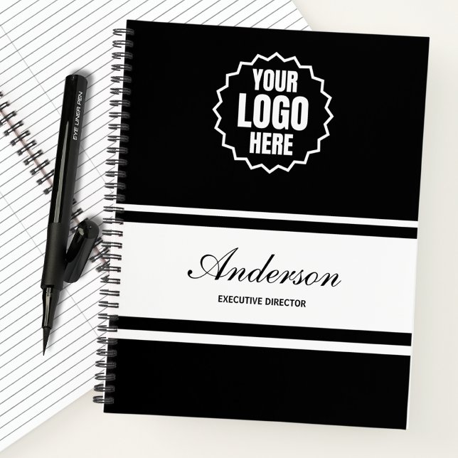 Cuaderno Logotipo de la empresa Monograma comercial Nombre  (Subido por el creador)