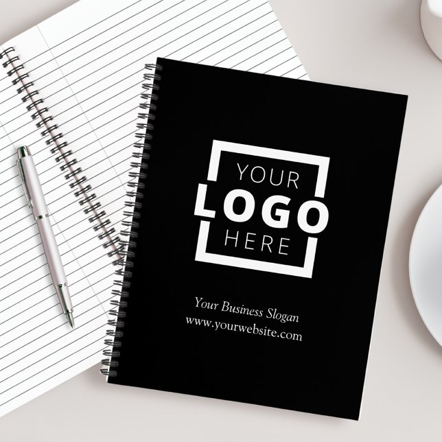 Cuaderno Logotipo de la empresa personalizado Negra promoci (Subido por el creador)