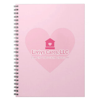 Cuaderno Logotipo de Liviys Cares